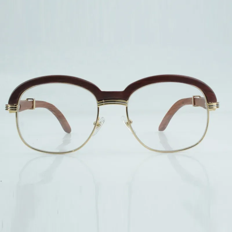 High quality natural color wooden cross browed sunglasses wooden full frame fashion high end sunglasses size 60-18-135mm - Image 5