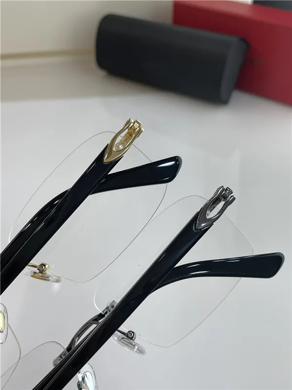 Black Buffalo Horn Sunglasses with White Lenses – 2025 - Image 5