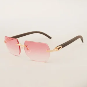 solid wood black temple sunglasses decorative wooden frame sunglasses all natural