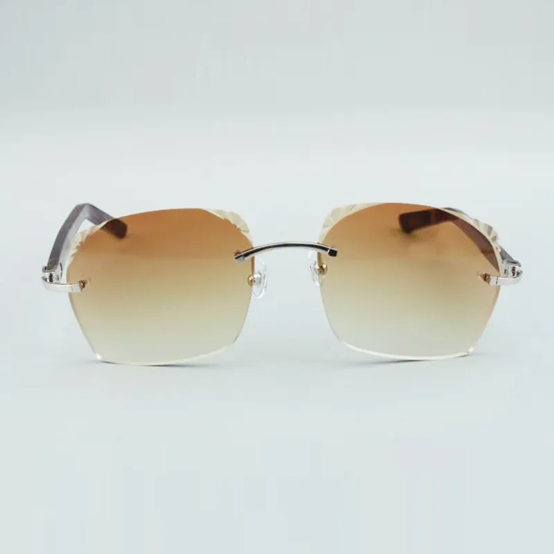 fashion cut lenses natural aztecs sticks sunglasses glasses size 58-18-135mm - Image 4