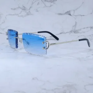 Diamond cut sunglasses designer wire C luxury carter brand sunglasses hiphop driving shades eyewear rilmess glasses gafas de sol hombre