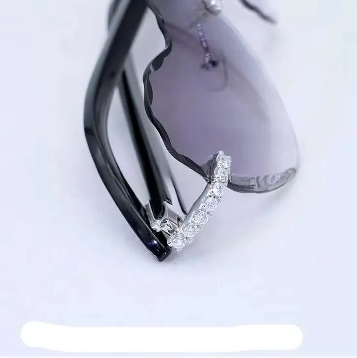 2024 Newly designed moissanitegra certificate heart shaped special fashion sunglasses - Image 5