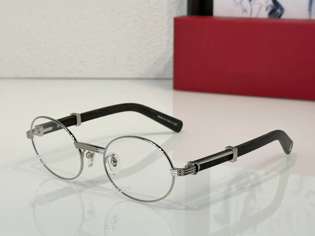 Wood Gold Oval Sunglasses for Men Women Yellow Sunnies Summer Stylish Shades Glasses Brown Shaded UV400 Eyewear with Box - Image 7