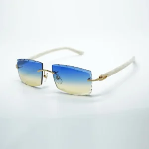 cool classic sunglasses with Aztec legs 59mm cut lens