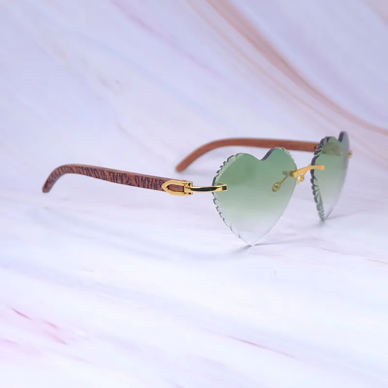 Heat shape wood sunglasses diamond cut vintage carter luxury designer sun glasses tiger wooden mens decoration retro stylish shades eyewear frame 012 gold - Image 4