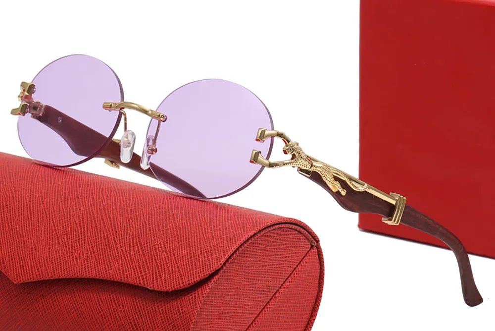 Cartiergloses cartierly mens sunglasses designer glasses for men rimless lunette discoloration womens reading prescription color gafas de sol polarized outdo - Image 3