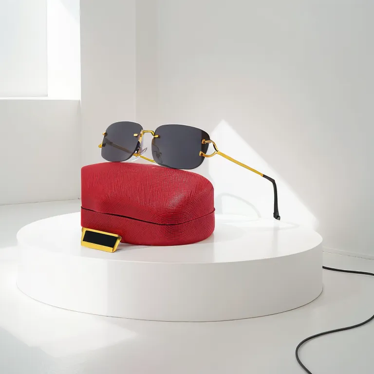 Designer women sunglasses fashion metal frame glasses men eyeglasses sun protection shading for summer outdoor driver - Image 3