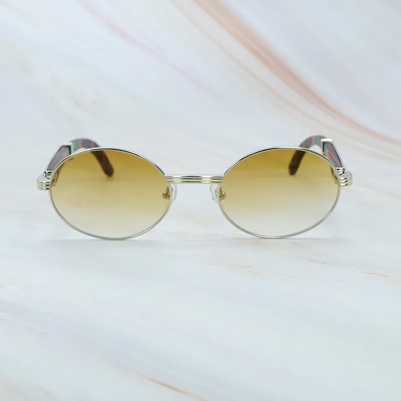 Classic carter sunglasses men wood glasses frame shades brand sunglasses oval luxury designer glasses round wooden shades eyewear - Image 4