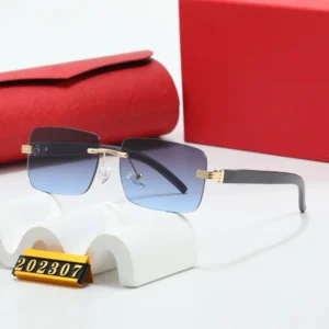 With box designer sunglasses luxury eyeglasses brand glasses fashion black clear pink blue unisex vintage full frame summer beach goggle shading polarized glass