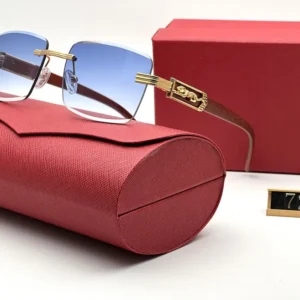 woodgrain with blue lens 2025