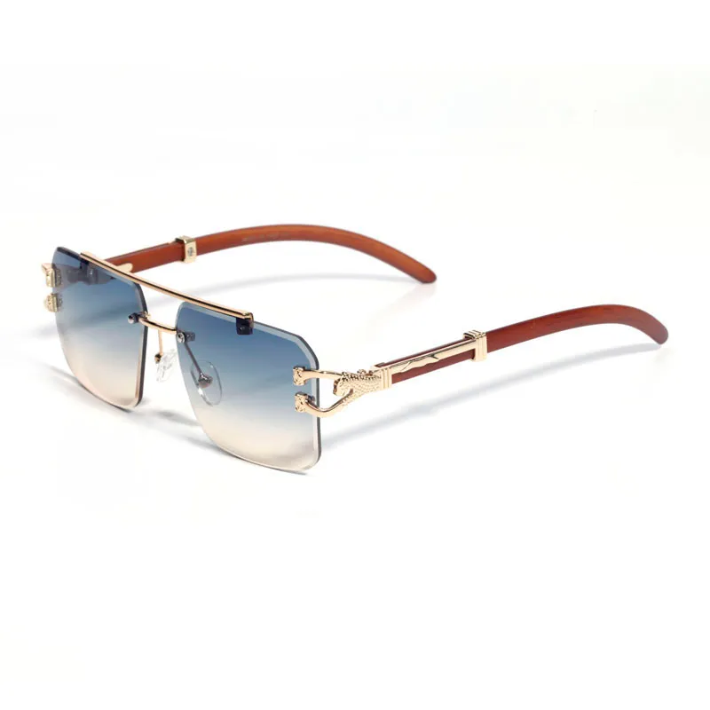 Women designer sunglasses fashion eyewear wood eyeglasses goggle outdoor beach luxury carti glasses for man and woman mix color anti ultraviolet retro plate lunettes - Image 2