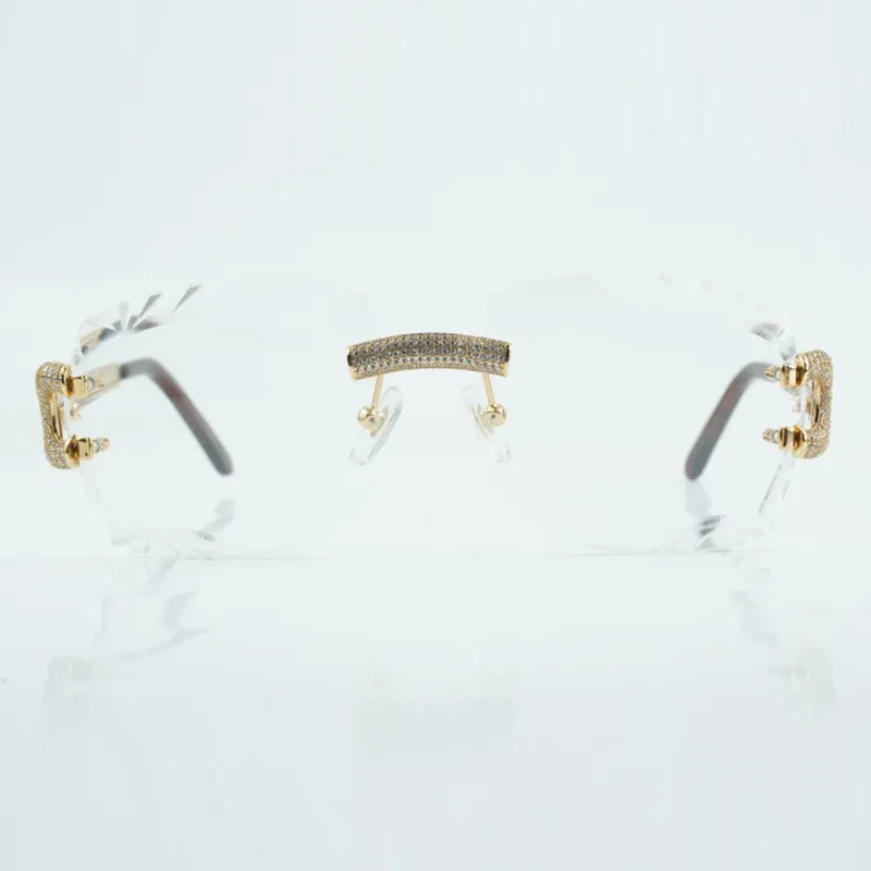 New luxury transparent lens micro paved diamond metal claw lens size 18-135mm - Image 5