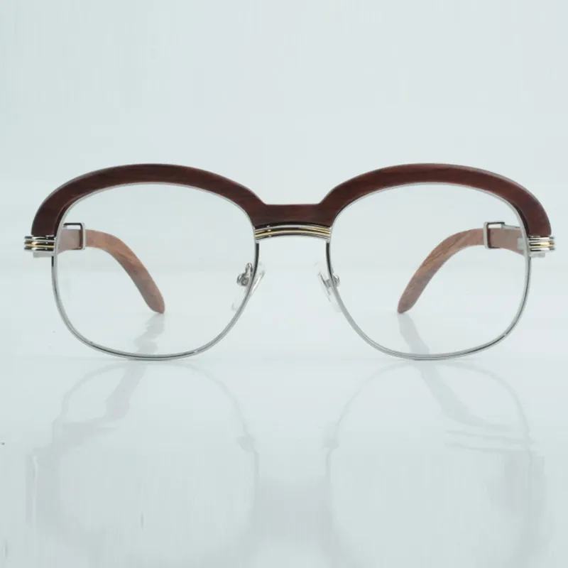 High quality natural color wooden cross browed sunglasses wooden full frame fashion high end sunglasses size 60-18-135mm - Image 2