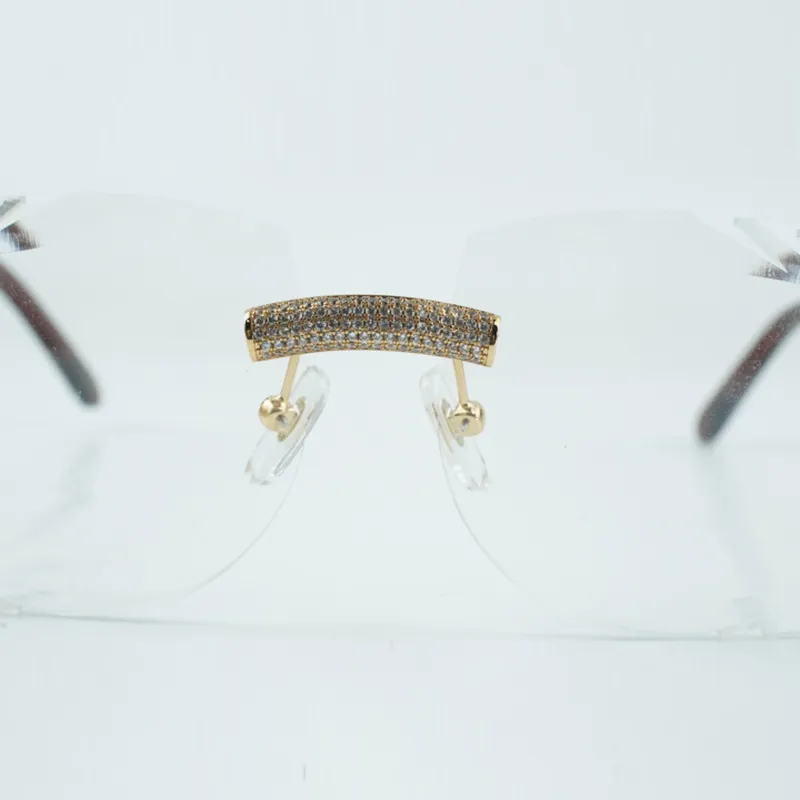 New luxury transparent lens micro paved diamond metal claw lens size 18-135mm - Image 3