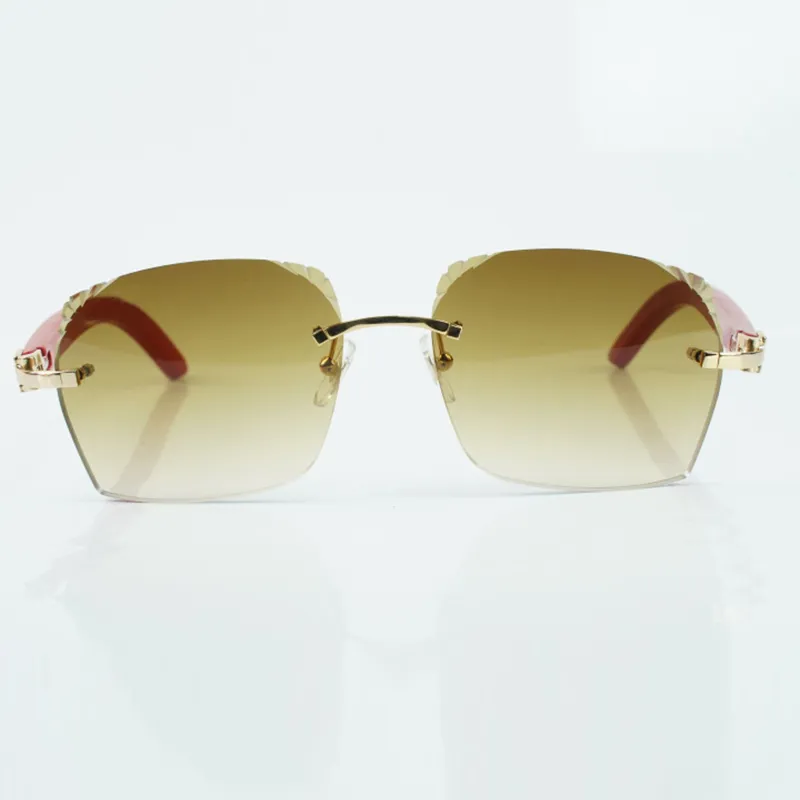 High-Quality Heart-Shaped Carved Diamond Sunglasses – Natural White & Black Horn (58-18-140mm) - Image 9