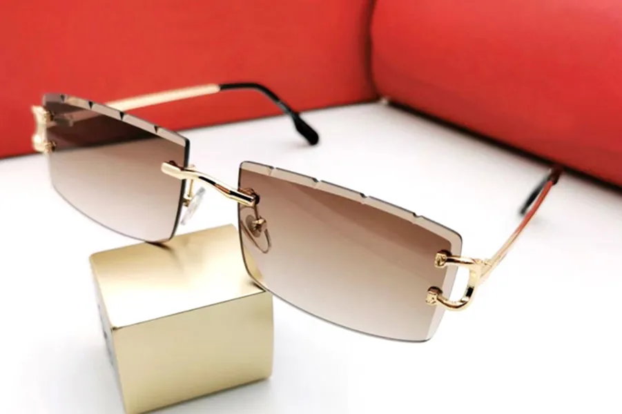 Cartierglases lunette man glasses designer sunglasses women polarized sunglass rectangle unique panther metal fashion luxury brand carti driving cartierly - Image 5