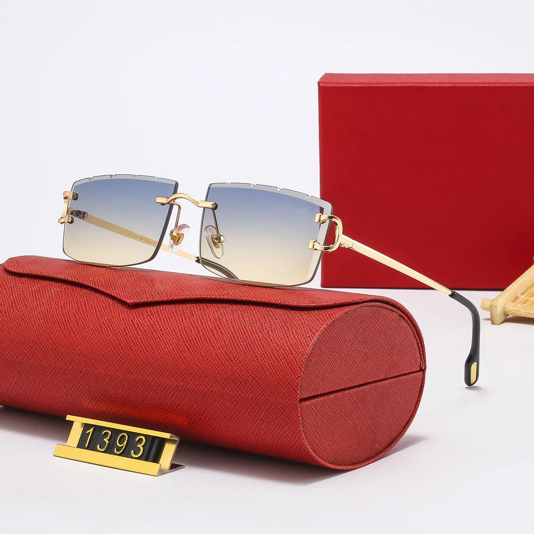 Sunglasses for men and women summer style retro plate full frame fashion random box - Image 4