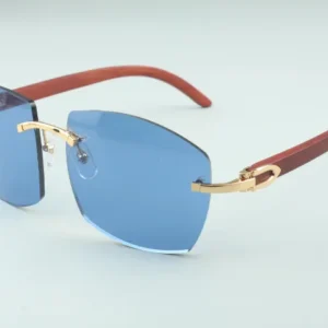 Hot new sunglasses pure natural original wooden temples factory direct top quality fashion unsex glasses